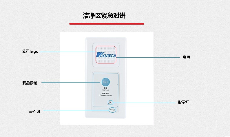 潔淨區緊急電話